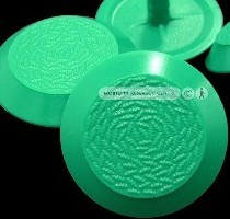 MRC Polyurethane Warning Tactile Studs (MRC Queenstown Green)