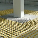 Warning Studs Surrounding Column