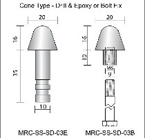 Skateboard Deterrent - Cone