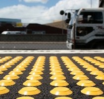 Tactile Studs at Auckland and Wellington Rail Networks (MRC Yellow)