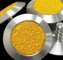 MRC Stainless Steel Tactile Studs with yellow insert
