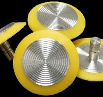 MRC Stainless Steel Tactile Studs with yellow ring